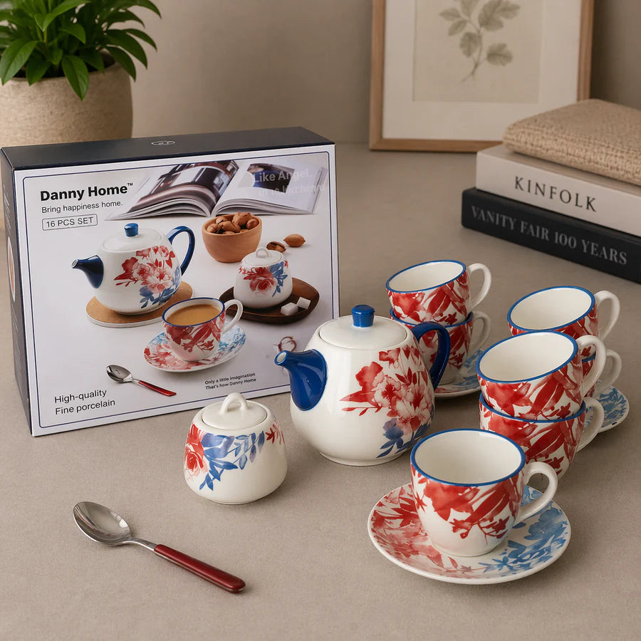 Danny Home Porcelain Tea Set 16pcs