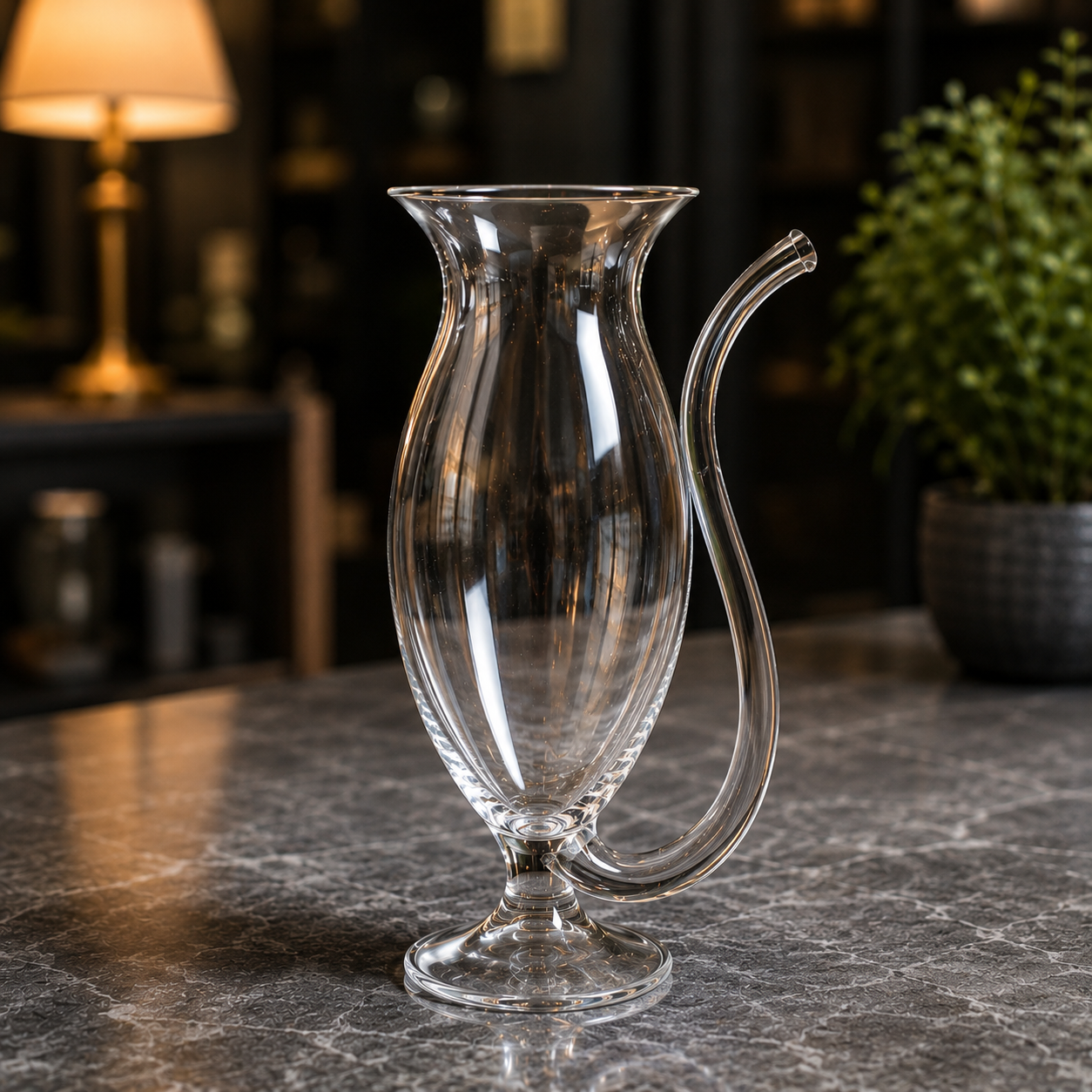Curved Straw Cocktail Glass - 320ml