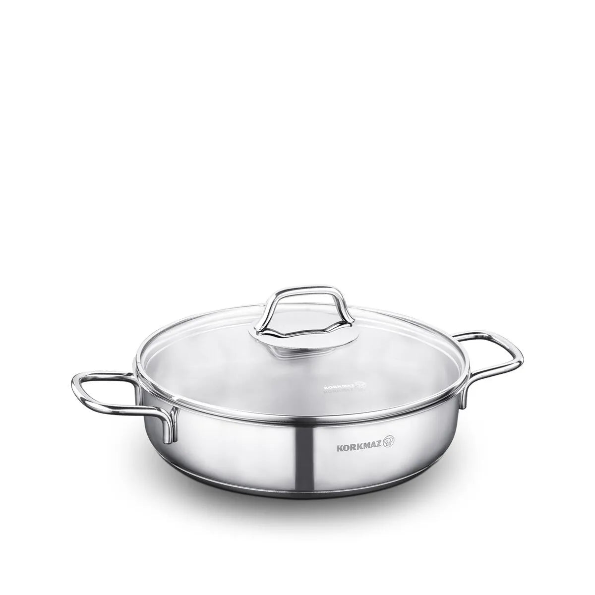 Korkmaz Perla Low Casserole 22x6cm