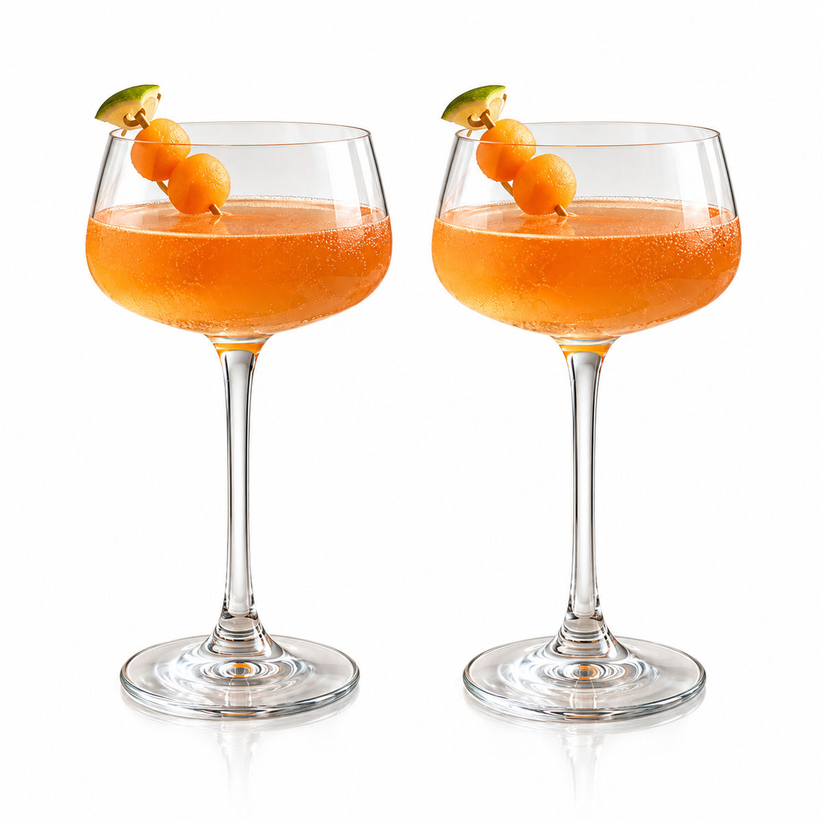 Danny Home Crystal Coupe Glass Set – 2 Pcs