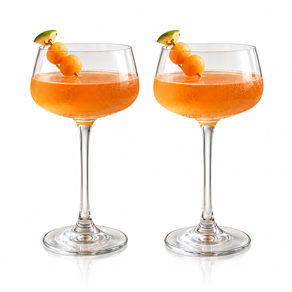 Danny Home Crystal Coupe Glass Set – 2 Pcs
