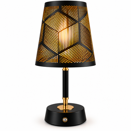 GeoLuxe Modern Table Lamp
