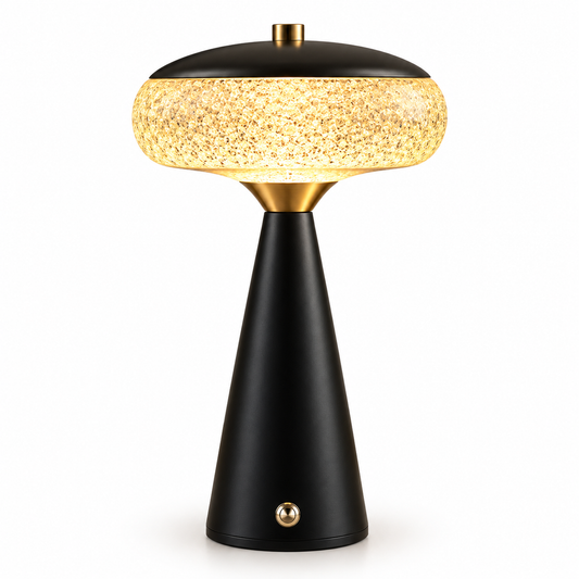 Luna Crystal Glow LED Table Lamp