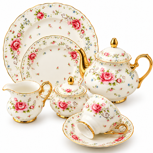 Royal Albert 24 Pcs Tea Set – English Rose