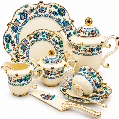 Royal Albert 31 Pcs Tea Set – Imperial Blue