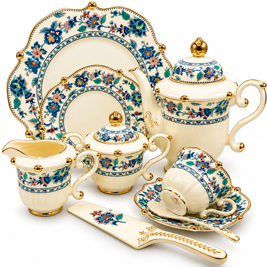 Royal Albert 31 Pcs Tea Set – Imperial Blue