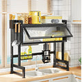85cm Kitchen Storage Over the Sink Dish Rack With Cabinet