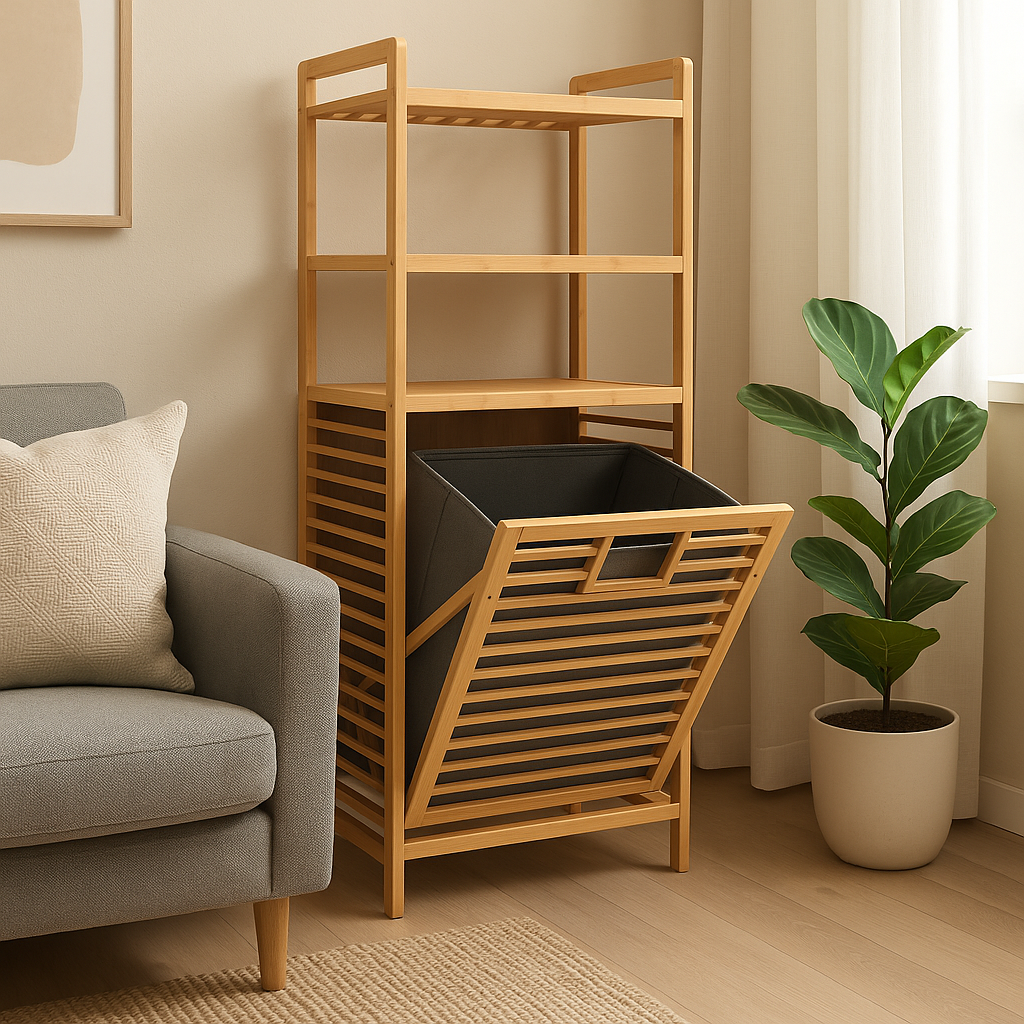 Bamboo Laundry Basket