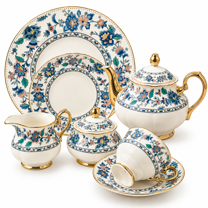 Royal Albert 24 Pcs Tea Set – Blue Garden