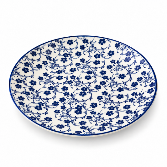 Danny Home Blue Flower Design Side Plate 22cm