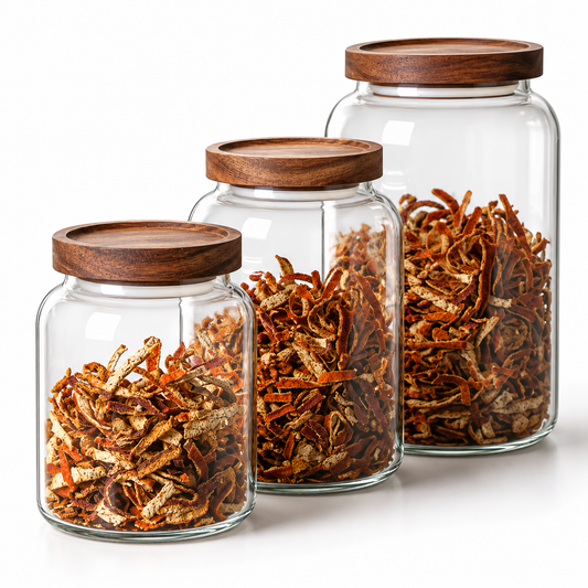 Glass Jar Burney Clear