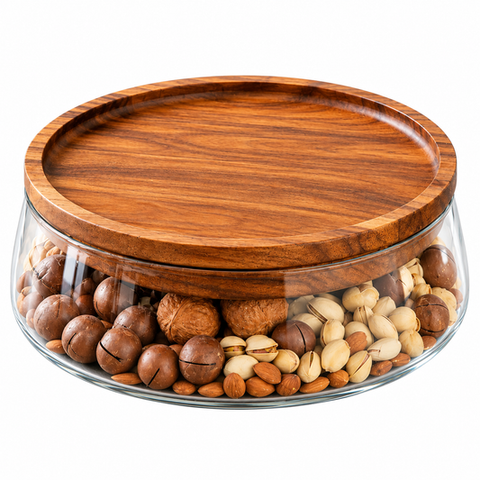 Premium Airtight Glass Storage Bowl