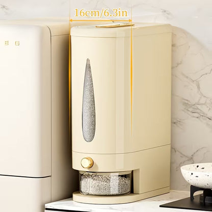 10KG Slim Airtight Rice Storage Dispenser