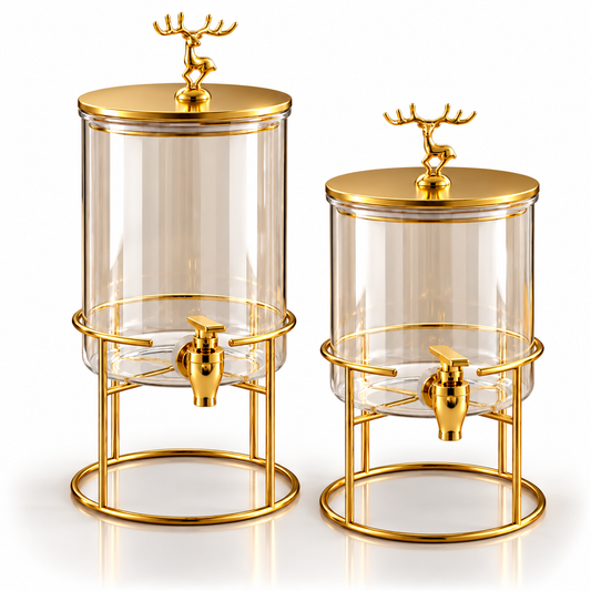 Premium Gold Beverage Dispenser