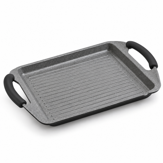 Danny Home Granite Baking Tray – 34 × 26.5 × 5.2 cm