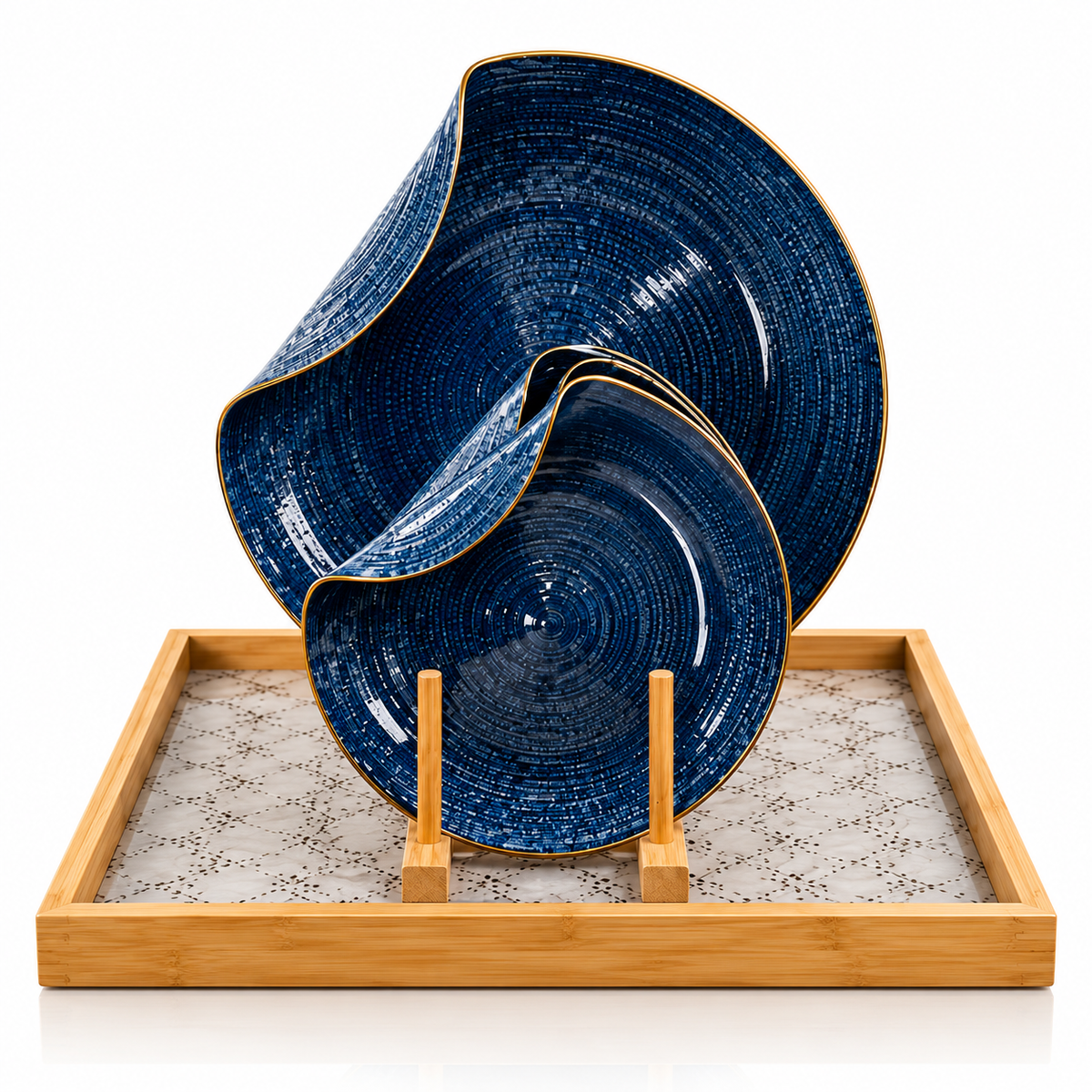 Midnight Wave 7Pcs Handmade Cake Set