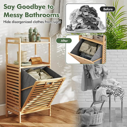 Bamboo Laundry Basket