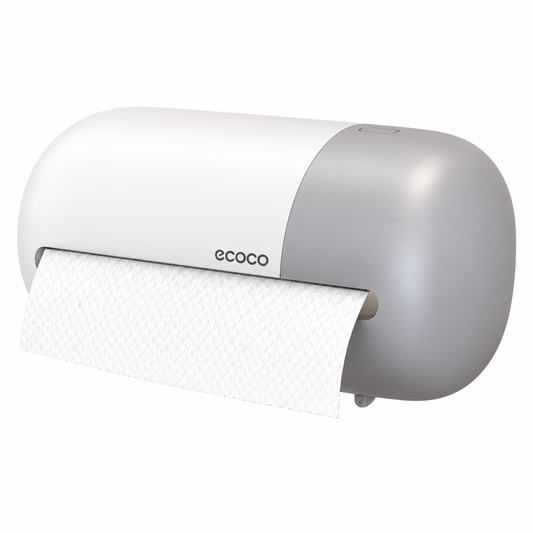 Ecoco Kitchen Wall Mounted Tissue Box with Tissue Roll