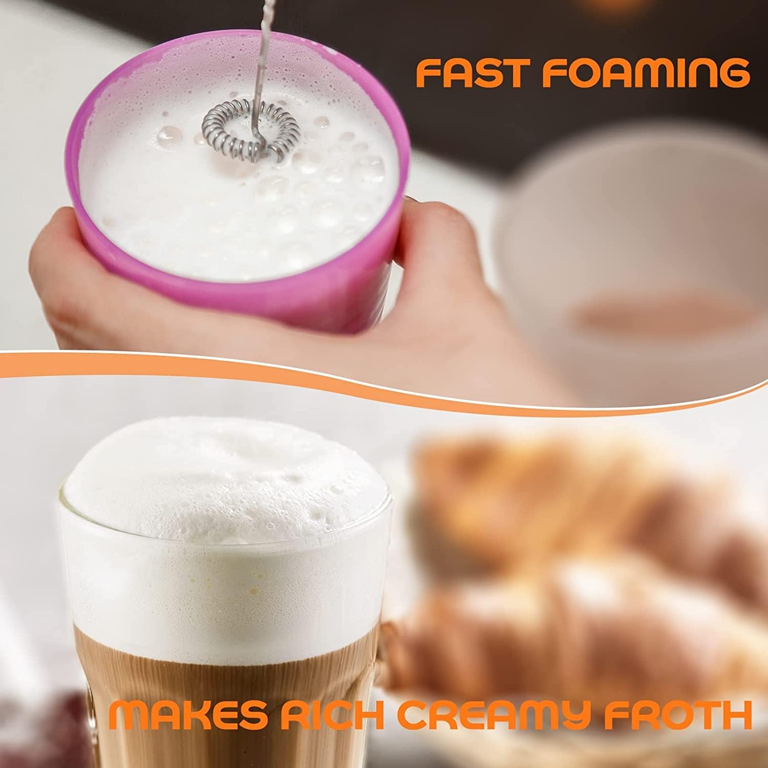Café-Style Foam Maker