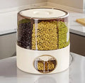 10KG Rotating Multi-Grain Storage Dispenser
