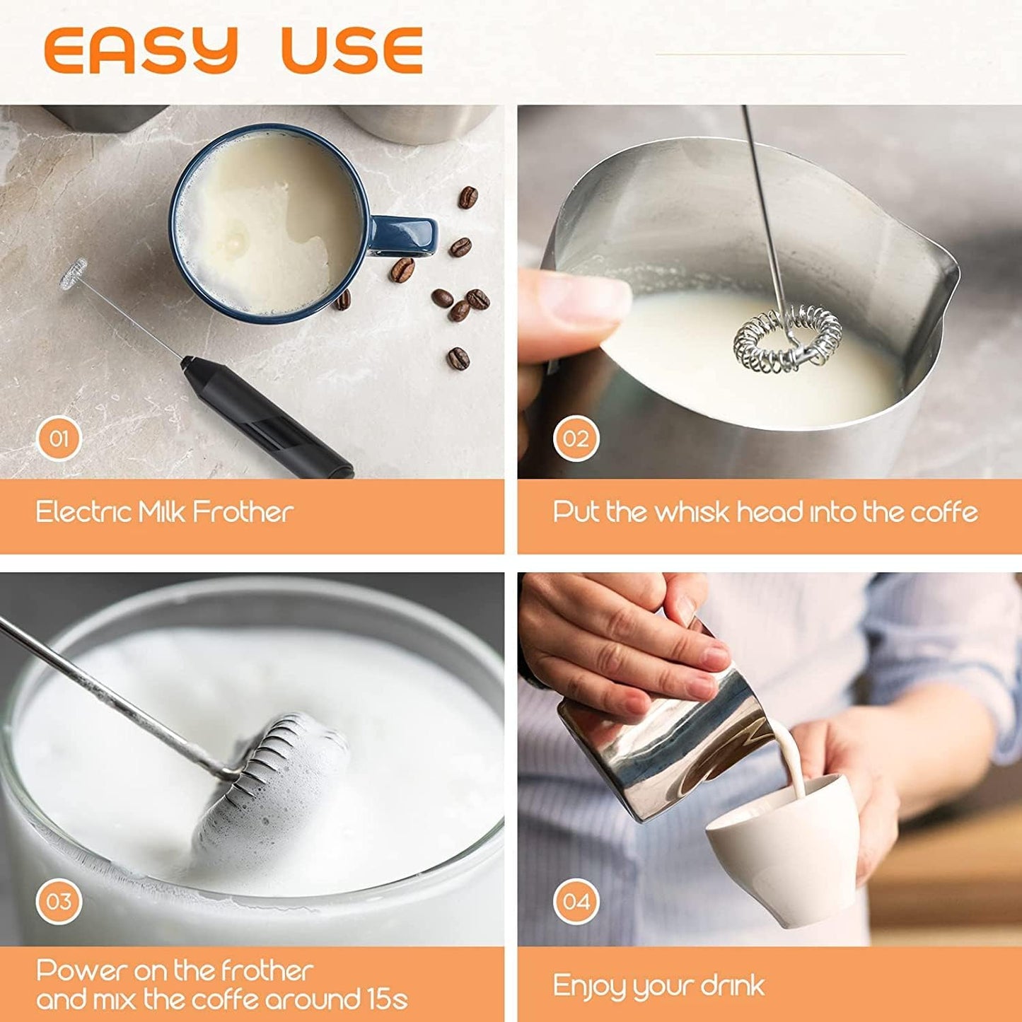 Café-Style Foam Maker