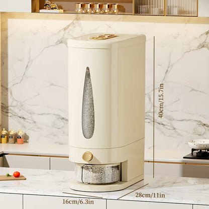 10KG Slim Airtight Rice Storage Dispenser