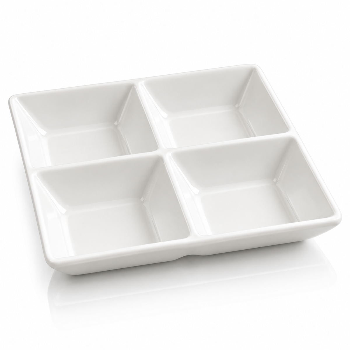 Danny Home 4-Compartment Dry Fruit Serving Plate