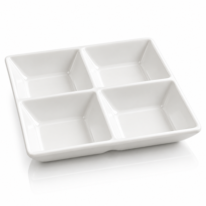 Danny Home 4-Compartment Dry Fruit Serving Plate