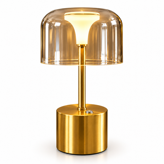 Aurum Halo Glass Table Lamp