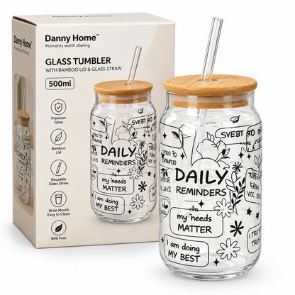 Danny Home Cola Drinking Glass Cup 480ml