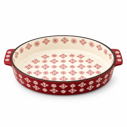 Danny Home 11" Porcelain Bakeware Dish