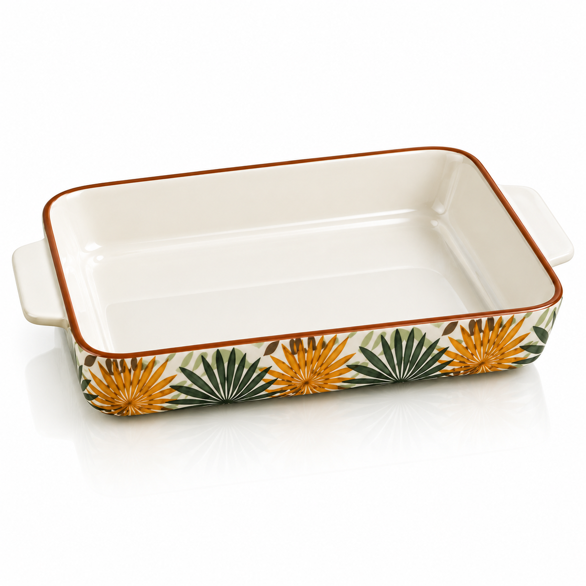 Danny Home Rectangular Ceramic Serving Dish – 30.5 cm