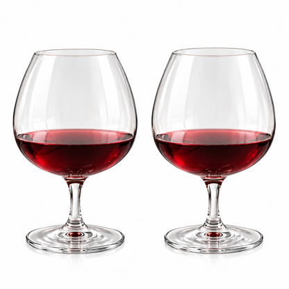 Danny Home Crystal Brandy Glass Set – 800ml (2 Pcs)