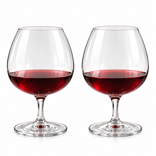 Danny Home Crystal Brandy Glass Set – 800ml (2 Pcs)