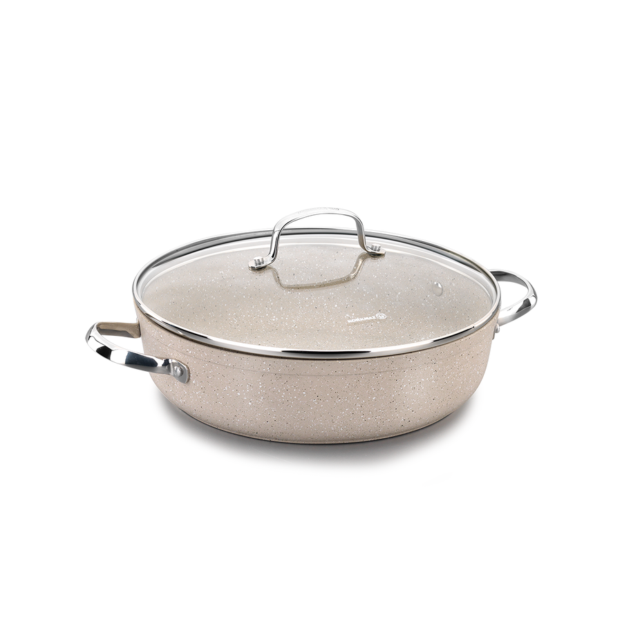 Korkmaz Granita Alu. Low Casserole 28x7.5cm / 4.0l