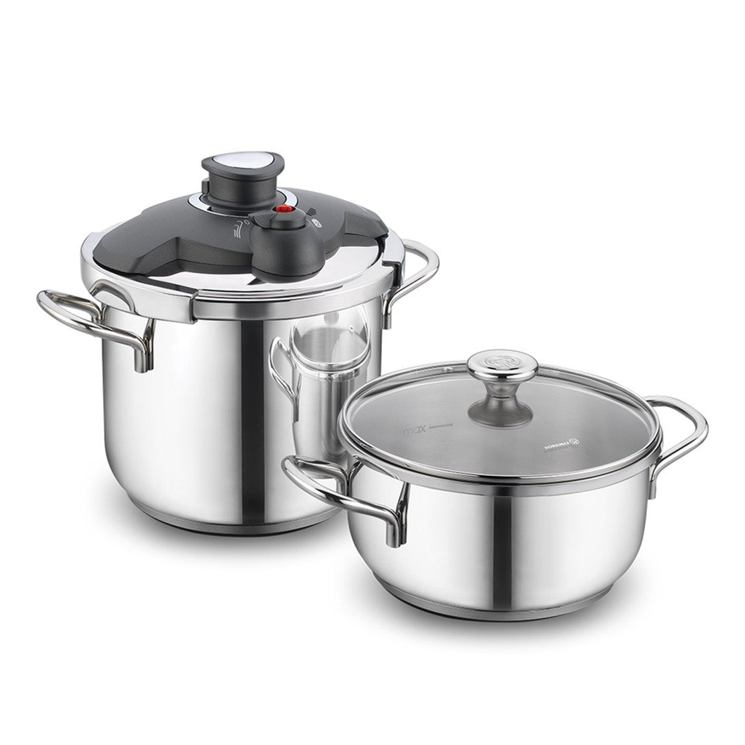 Korkmaz Alia 4 Pcs Pressure Cooker