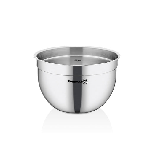 Korkmaz Proline Gastro Mixing Bowl 24x15cm (Satin)