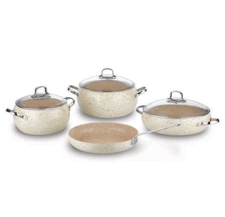 Korkmaz Mondea 7 Piece Cookware Set