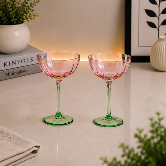 Danny Home Coupe Glass Set – 2 Pcs