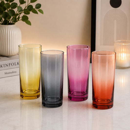 Danny Home 4Pcs Glass Set – 475ml