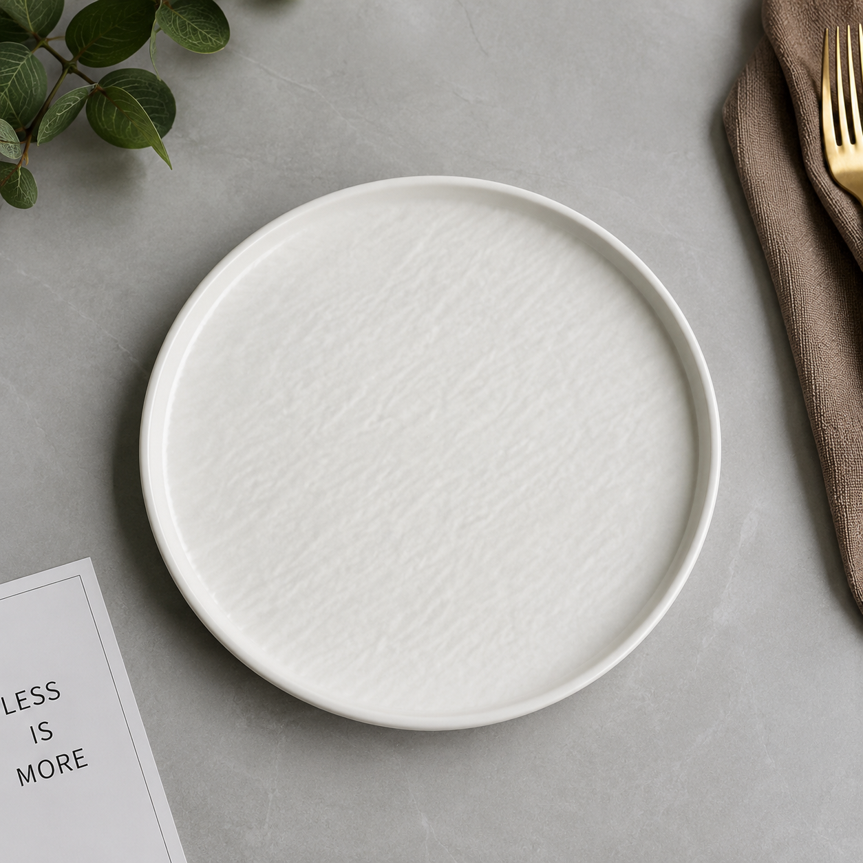 Danny Home Porcelain 8" Flat Plate