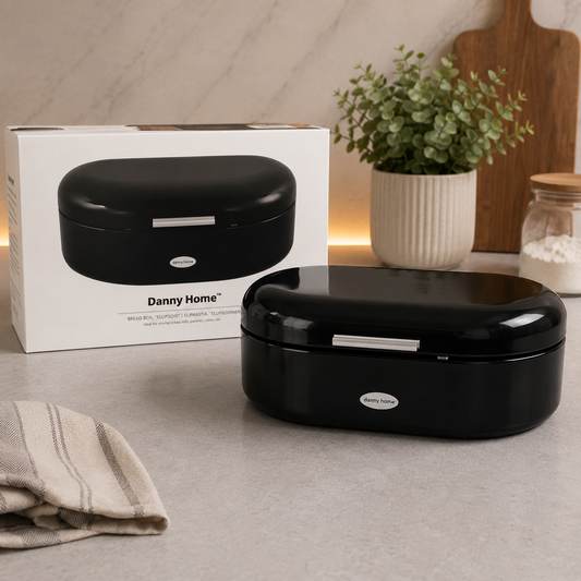 Danny Home Bread Box - Black
