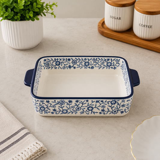 Danny Home 8" Porcelain Bakeware Dish
