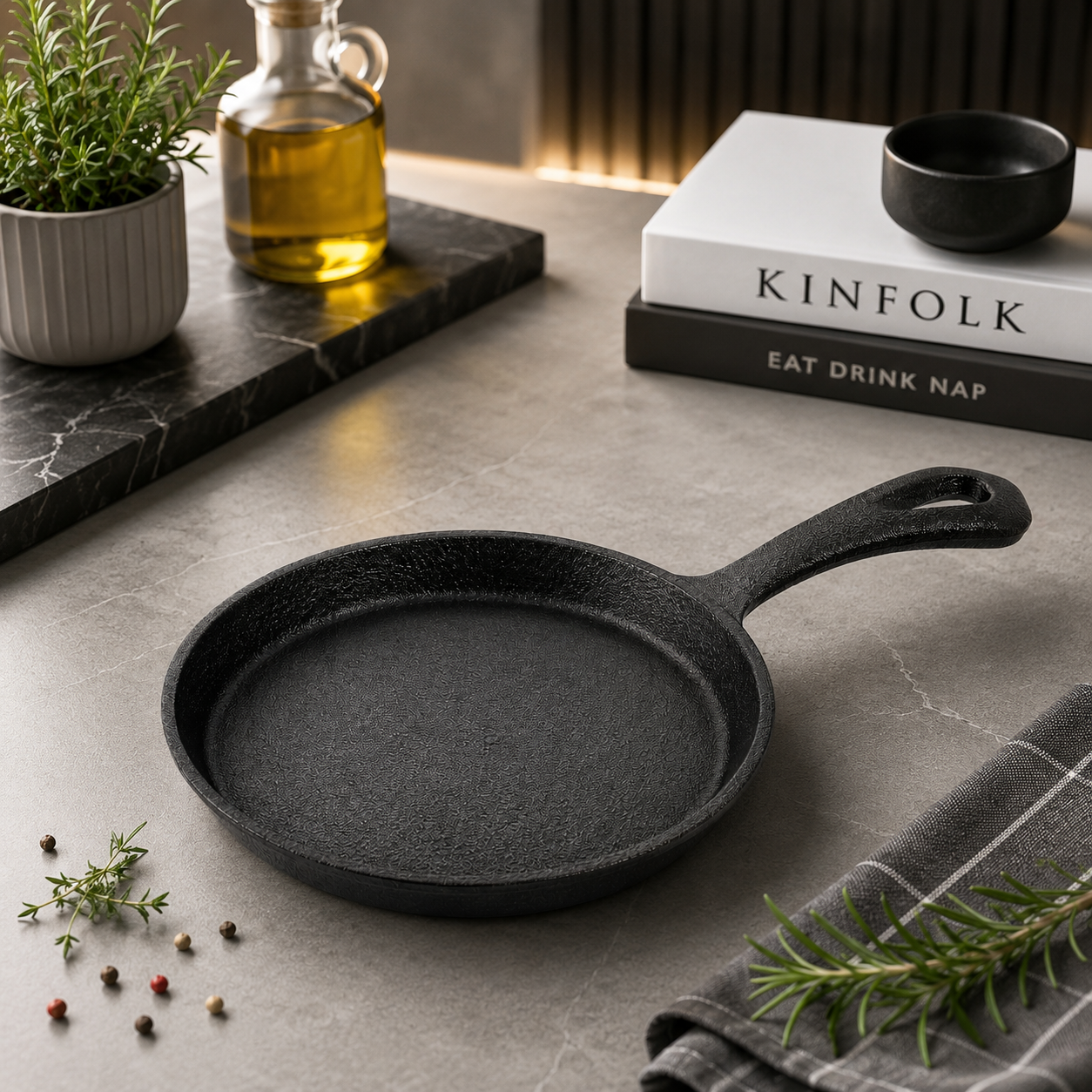 Danny Home Cast Iron Skillet 13 × 1.6 cm