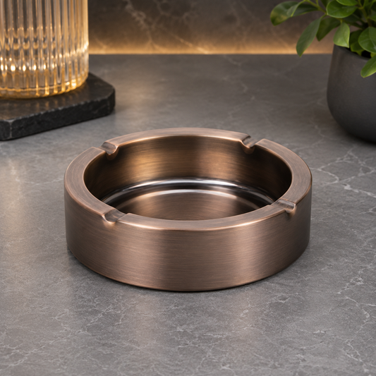 Modern Luxury Copper Smoking Ashtray