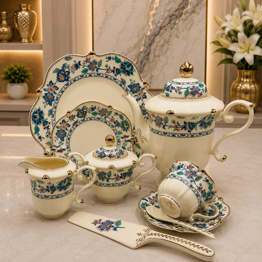 Royal Albert 31 Pcs Tea Set – Imperial Blue