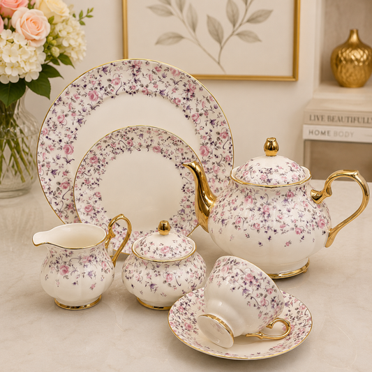 Royal Albert 24 Pcs Tea Set – Pink Blossom