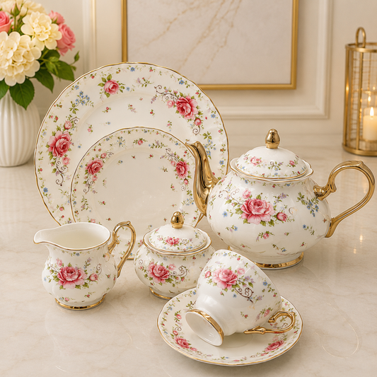 Royal Albert 24 Pcs Tea Set – English Rose