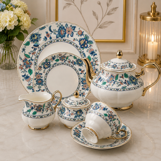 Royal Albert 24 Pcs Tea Set – Blue Garden