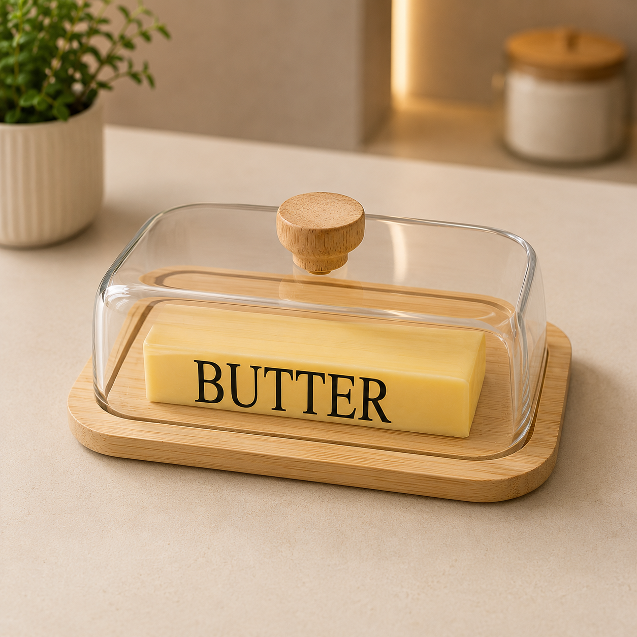Premium Acrylic Butter Keeper